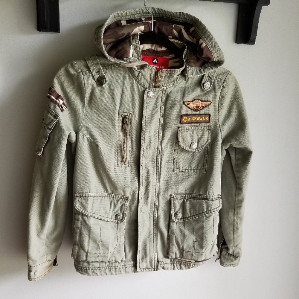 🧥AIRWALK BOYS KHAKI SPRING JACKET.